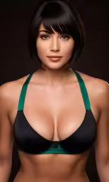 a women who is posing for a picture