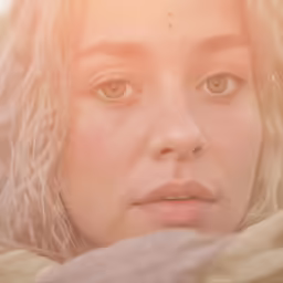 a close up image of a young woman