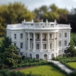 this is a model of the white house