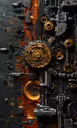 an artistic photograph with various items surrounding