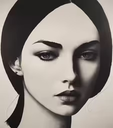 a woman