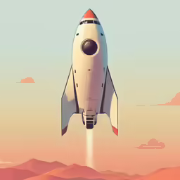 an airplane flying through the sky above some mountains