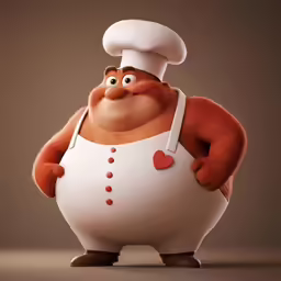 an animated character is standing with his hands on his hips