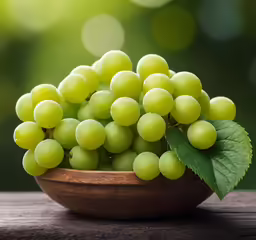 the grapes are ready to be picked and eaten