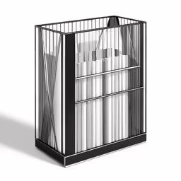 a cage that is shaped like an object
