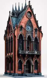 an ornate building with a very fancy clock