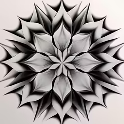 a computer generated image of an organic flower