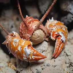 two animals that are looking like they have been in the same place
