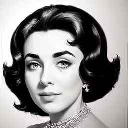 a woman is posing with her eyes closed