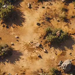 a lone giraffe is walking in a barren landscape