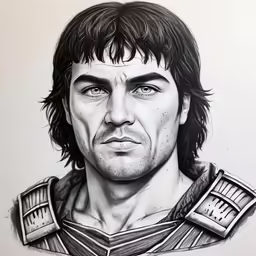 a portrait of a person in a uniform