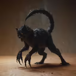 a cat that is on some dirt ground
