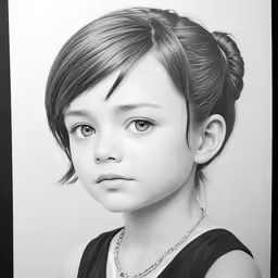 an image of a little girl with big eyes