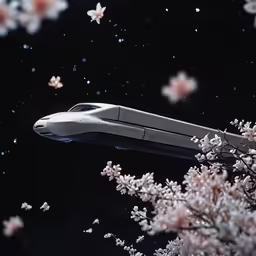 the white flying objects are floating on the water