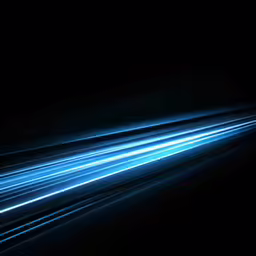 the lines in the dark are glowing bright