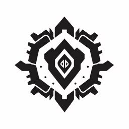 the diamond logo with different symbols and shapes