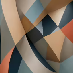 an artistic painting depicting various different colors