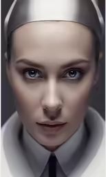 the woman is dressed up in white shirt and tie