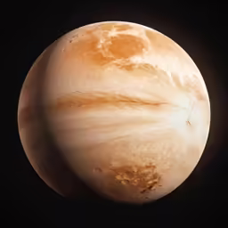 a close up of the earth in a dark space
