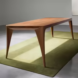 the table is in an area with bright sun coming in