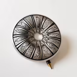 an empty microphone is sitting on the ground