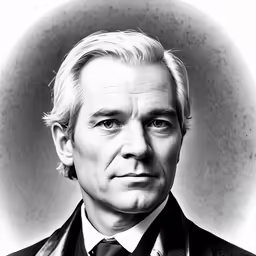 a man with greying hair and a beard