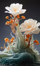 a picture of some kind of flower vase