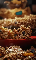 various types and shapes of cookies are shown together