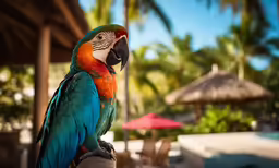 a bird that is standing up on someones hand