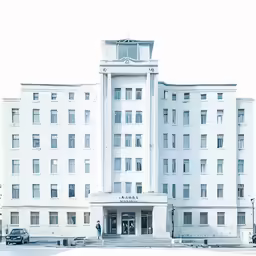 a building that has some people outside of it