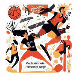 a poster that reads, scott kiddds connects performance