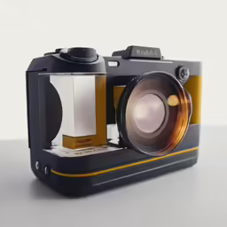 an image of a camera with a lens