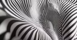 black and white pattern, a photograph with large wavy lines