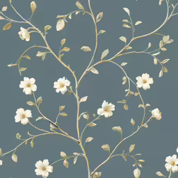 some flowers are on the tree outside