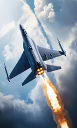 an air force jet is taking off from the ground