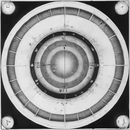 an abstract image with a circular design