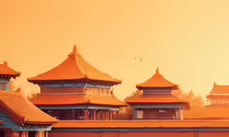 a view of a temple in the middle of the day