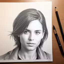 drawing a portrait with pencils is not the least way to learn the art of realistic pencil drawing