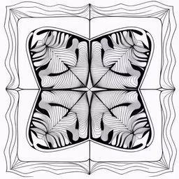 a flower and leaf pattern with a white background,a piece of artwork made up of leaf shapes