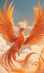 a bird that is in the air with wings outstretched