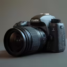 a digital camera sitting on top of a table