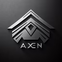 the logo for axen, an australian based company