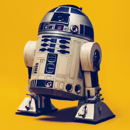 an action figure made from legos is shown