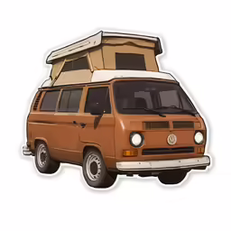an image of a van with a rooftop
