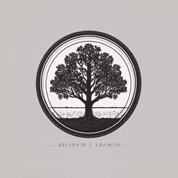 the tree with words below it,an image of the tree with the words authority beauty written below