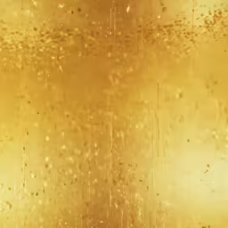 a yellow tin textured background with little glitter