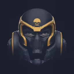 an image of a man wearing a helmet and wearing headphones