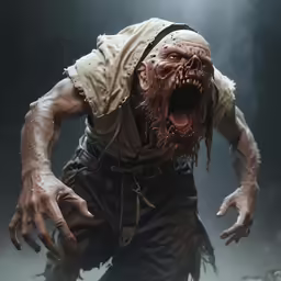the ultimate scary yet, animated video game character