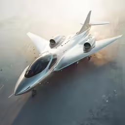 a silver model fighter jet is sitting in the water