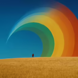 the colors are very unusually colored for an image